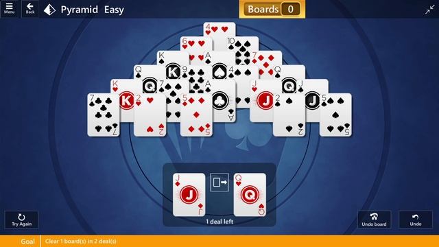Game # 11 / Solitaire World Tour Event / Pyramid - Easy / January 5, 2019 / Solution смотреть онлайн