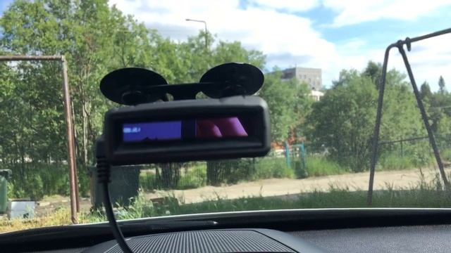 TrendVision Drive-1000 Signature LNA. Определение GPS с «холодного старта». смотреть онлайн