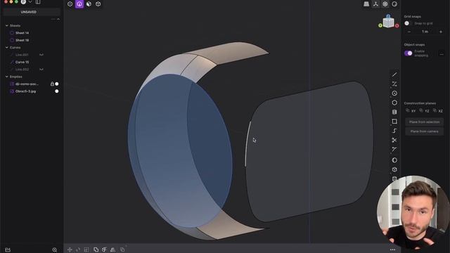 Product Design in Plasticity | Surface Modeling Tutorial смотреть онлайн