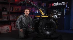 Тест-драйв Huter MK-17000P - самой мощной сельскохозяйственной машины | Мотоблок Huter