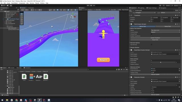 Реализация переходов между уровнями в Unity 3D (урок 6) смотреть онлайн