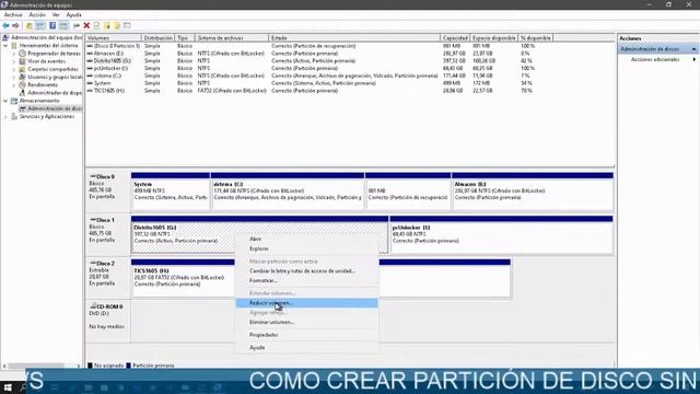 Como crear partición de disco duro sin formatear tu sistema operativo Windows 7, 8, 10 muy fácil смотреть онлайн