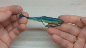 Как огрузить офсетный крючок! Самый быстрый и простой способ.