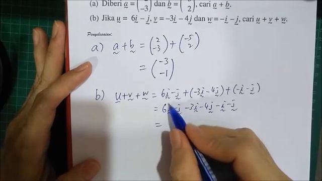 4.3.4 HASIL TAMBAH DUA VEKTOR [CONTOH 21] смотреть онлайн