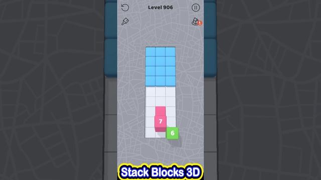 Stack Blocks 3D Level 901 902 903 904 905 906 907 908 909 910