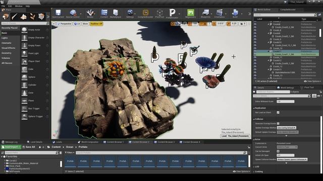 How to create procedural corals using UE marketplace смотреть онлайн