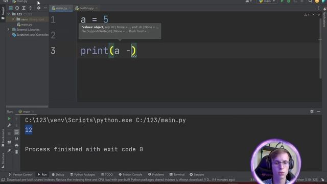 Питон с нуля | Урок 1 | Переменные в Python смотреть онлайн