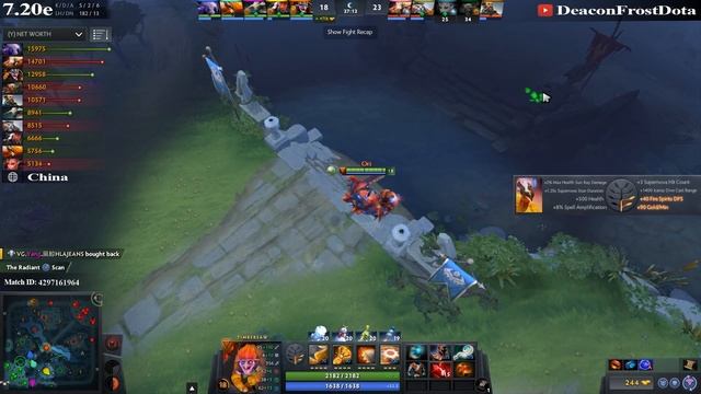 曾焦阳 Ori [Timbersaw] vs [Kunkka] ► CN Ranked ► Dota 2 7.20e смотреть онлайн