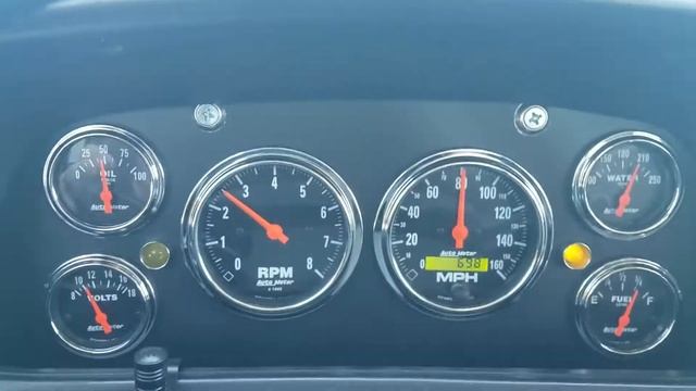 1992 FJ80 Land Cruiser With A Vortec Swap 6.0l V8 On The Highway Doing Well Over 80 Miles Per Hour