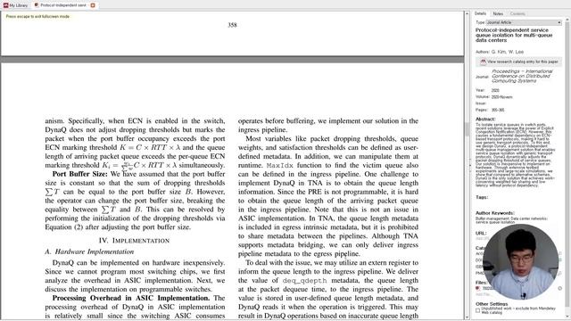 [ICDCS2020]Protocol Independent Service Queue Isolation for Multi Queue Data Centers смотреть онлайн