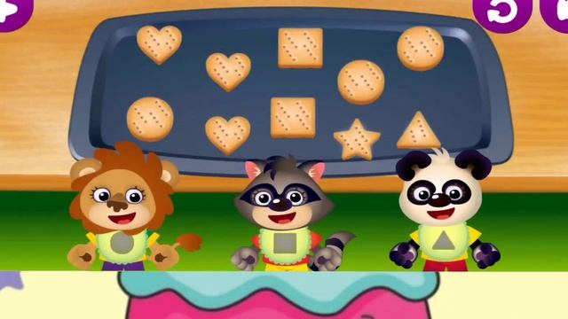 Учим детей простые фигуры с Игрой. смотреть онлайн
