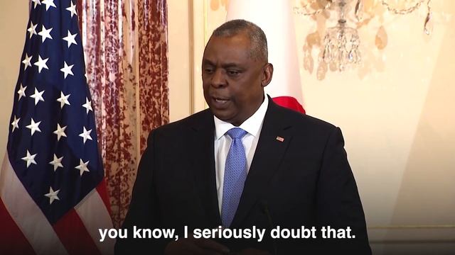 'Seriously doubt' imminent invasion of Taiwan by China — Pentagon chief смотреть онлайн