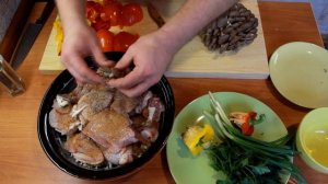 Курица в таджине. Очень простой рецепт