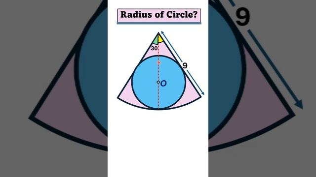 Geometry is beautiful #maths #radius #circle #sector смотреть онлайн