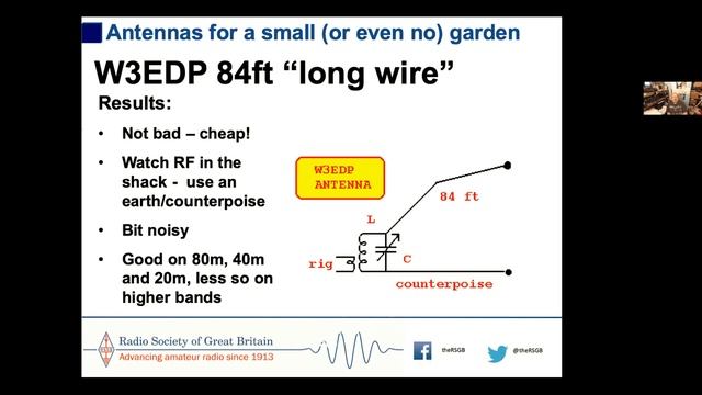 Antennas for a small (or even no) garden- Steve Nichols, G0KYA смотреть онлайн
