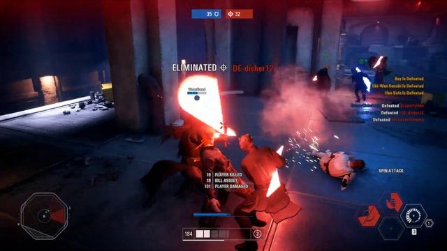 Star Wars Battlefront II awesome team kill team смотреть онлайн