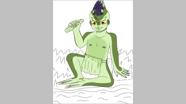 SpeedPaint//Kappa Tsuyoshi//(tomato sauce warning) смотреть онлайн