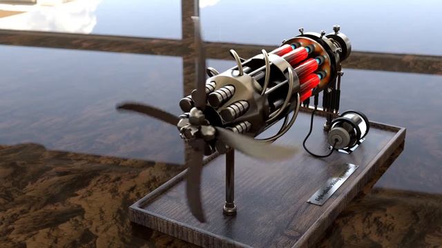 16 Cylinder Gas Powered Stirling Engine смотреть онлайн