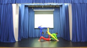 Пластическая акробатика _Эмоции_, Ган Мария, Зеленская Анастасия, Кундий Полина, Привалова Влада