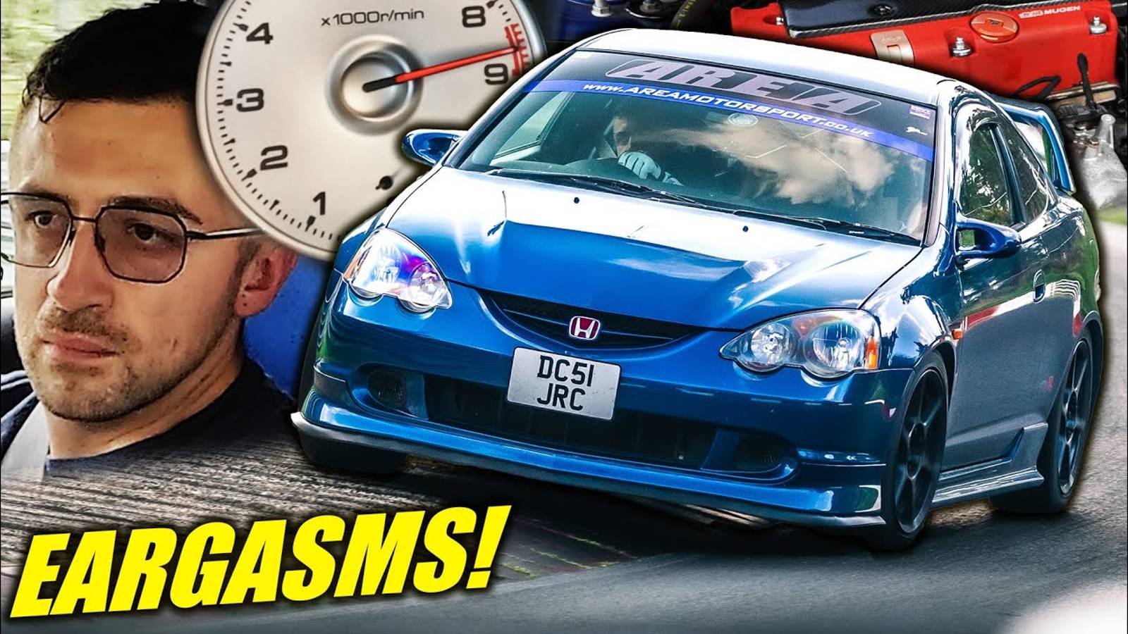 Misha Charoudin. Honda Integra DC5 Type R! Intake & Exhaust Mods. Nürburgring (360p) смотреть онлайн