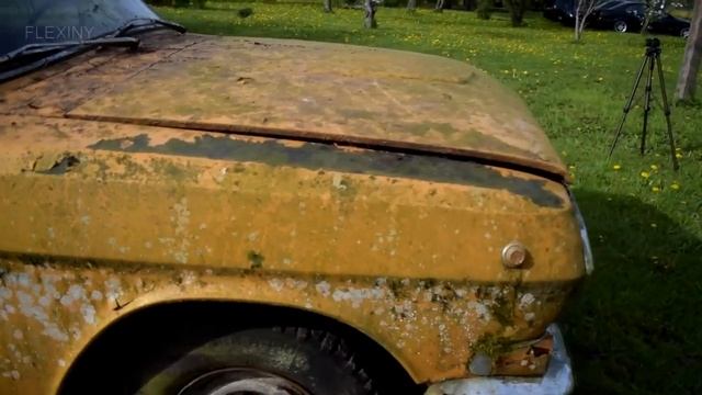 Starting GAZ 24 Volga After 20 Years part 1 смотреть онлайн