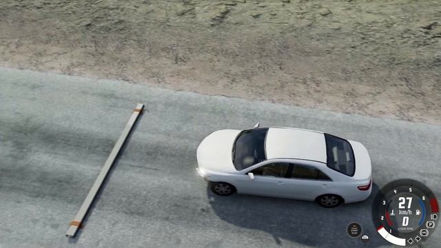 TEST TRACK SUSPENSION TOYOTA CAMRY 2007 CRASH HARD [ BEAMNG DRIVE ] GAME PLAY смотреть онлайн