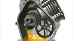 Briggs & Stratton 900 Series Horizontal OHV Engine - 205cc, 1in.dia. x 2 7/8in.L Shaft, Model# 12S4