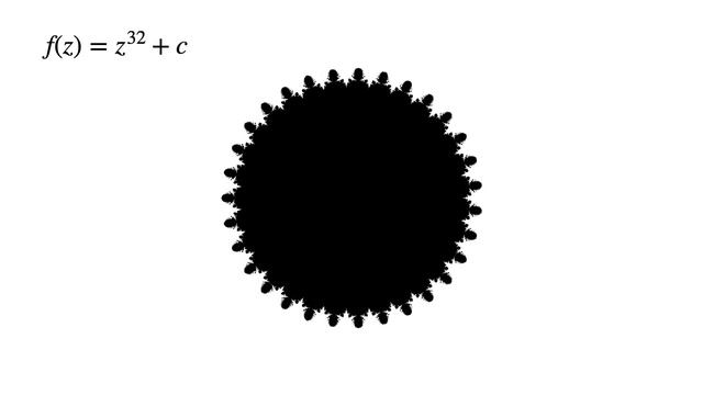 Multibrot Set: The Mandelbrot Set But With Different Powers