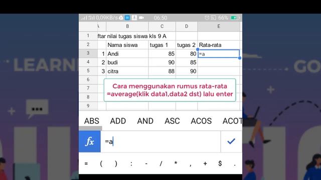 Menggunakan Google Spreadsheet di Android смотреть онлайн