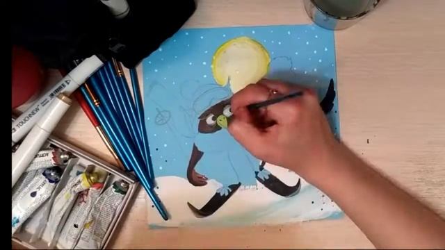 SPEEDPAINT illustration / рисую иллюстрацию смотреть онлайн
