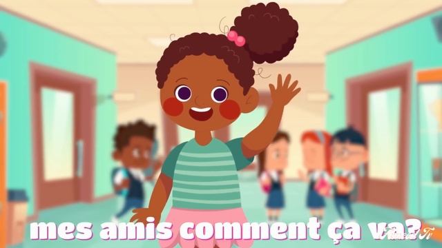 Bonjour Mes amis, Comment Ça Va? French Greeting смотреть онлайн