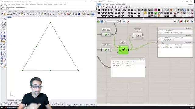 Algorithmic Modeling #6.2: Sierpinski Triangle in Grasshopper смотреть онлайн