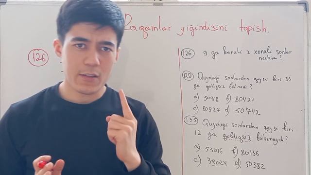 Matematika Master                     (13-dars)    (122-139) Misollar