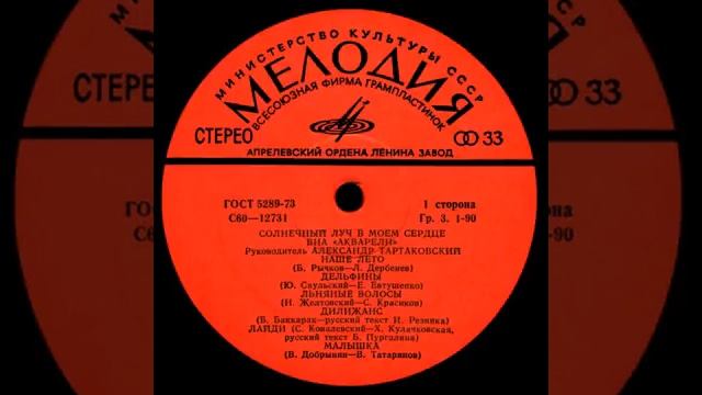 Акварели – Солнечный луч в моём сердце (1980) смотреть онлайн
