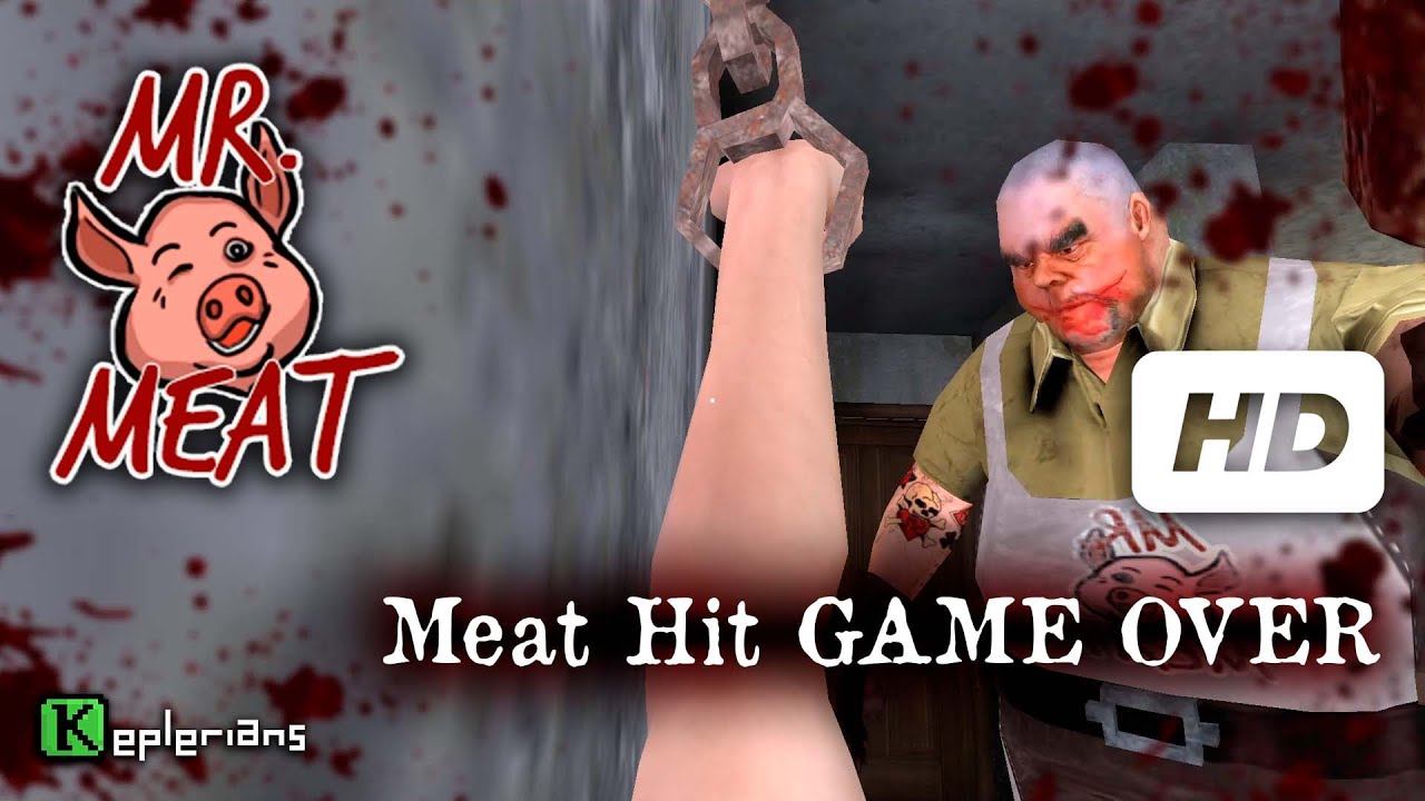 MR MEAT Full CUTSCENES | HIT TO DEATH GAME OVER | High Definition смотреть онлайн