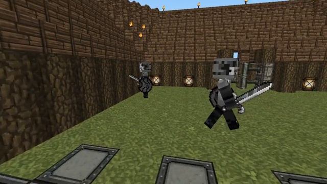Minecraft Npc Battle- Evil Warfare vs Wismar... смотреть онлайн