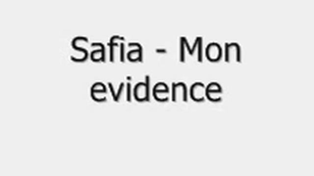 Safia - Mon evidence смотреть онлайн