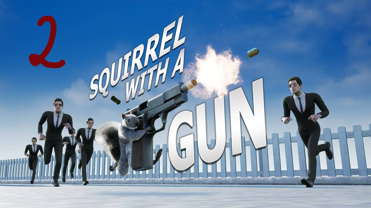 Прохождение Squirrel with a Gun #2 (Город)