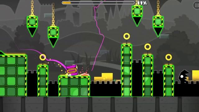 Geometry Dash Влад смог бомбит Beast Mode Full и 3 серебряные монеты смотреть онлайн