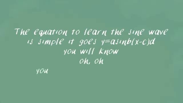 sine wave song смотреть онлайн