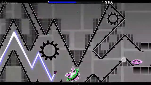 Robotic Nightmares | Hard/Insane demon NC layout by VoltageNL (me) | Geometry Dash смотреть онлайн