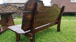 СКАМЕЙКА В БЕСЕДКУ СВОИМИ РУКАМИ САМОДЕЛКА ДЛЯ ДАЧИ DIY