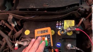 Разряжается аккумулятор.Утечка тока. Opel Meriva(Опель Мерива) поиск утечки тока.