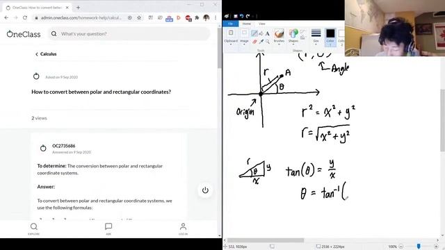 How to convert between polar and rectangular coordinates? смотреть онлайн