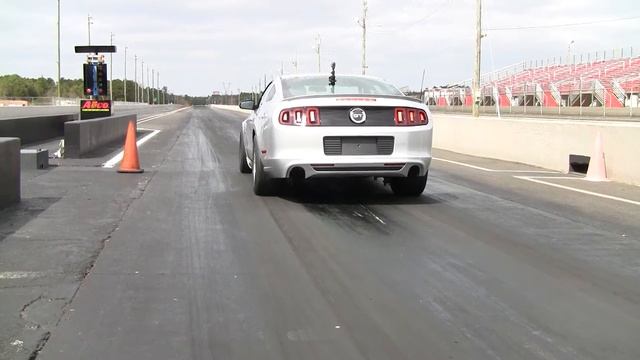 2013 MUSTANG GT "SILVER BULLET" ATCO RACEWAY TESTING смотреть онлайн