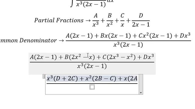 Calculus Help: Integral ∫ (6x-1)/(x^3 (2x-1)) dx - Integration by partial fractions - SOLVED!!! смотреть онлайн