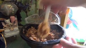 Поджарка из свинины с гречневой кашей (Натур буфет)