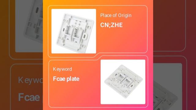 2 Port Ethernet Wall Plate with RJ45 Cat5eCat6 Keystone Jack смотреть онлайн