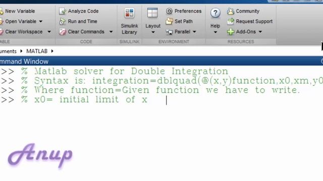 Matlab Solver Double Integration смотреть онлайн
