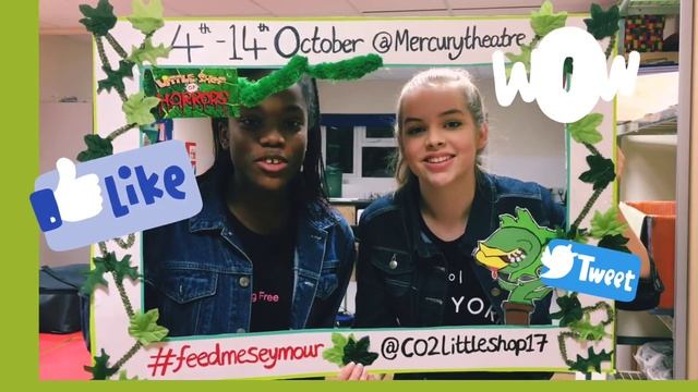 Come see us at the Mercury Theatre @CO2LITTLESHOP17#feedmeseymour смотреть онлайн